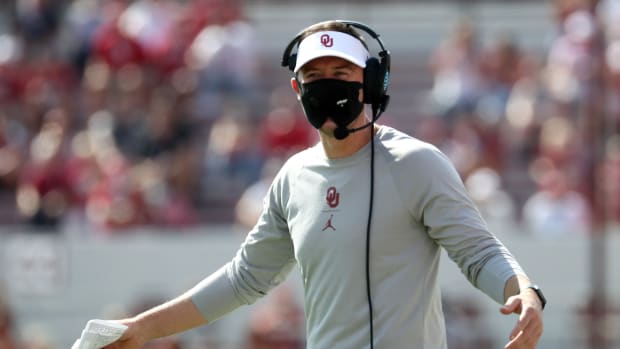 Lincoln Riley - mask